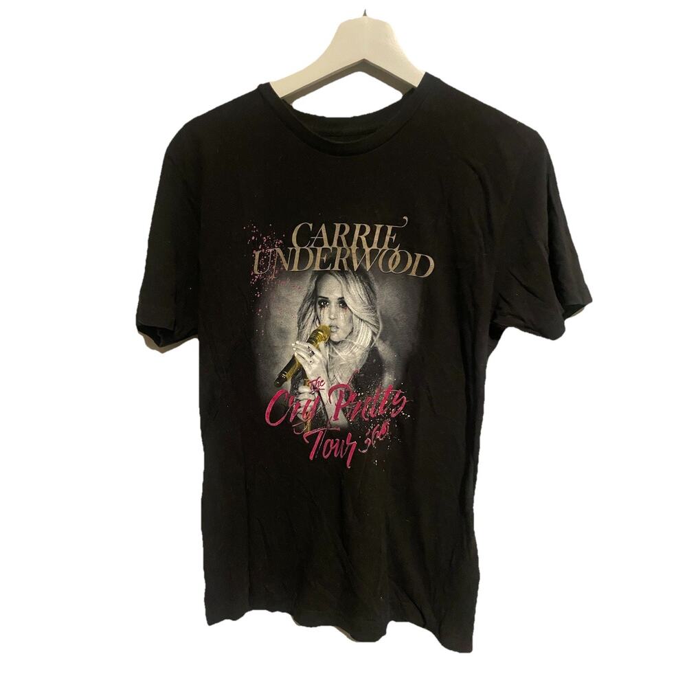 Carrie Underwood 2000s Y2K 2019 Cry‎ Pretty Country Music T-Shirt, Size Medium